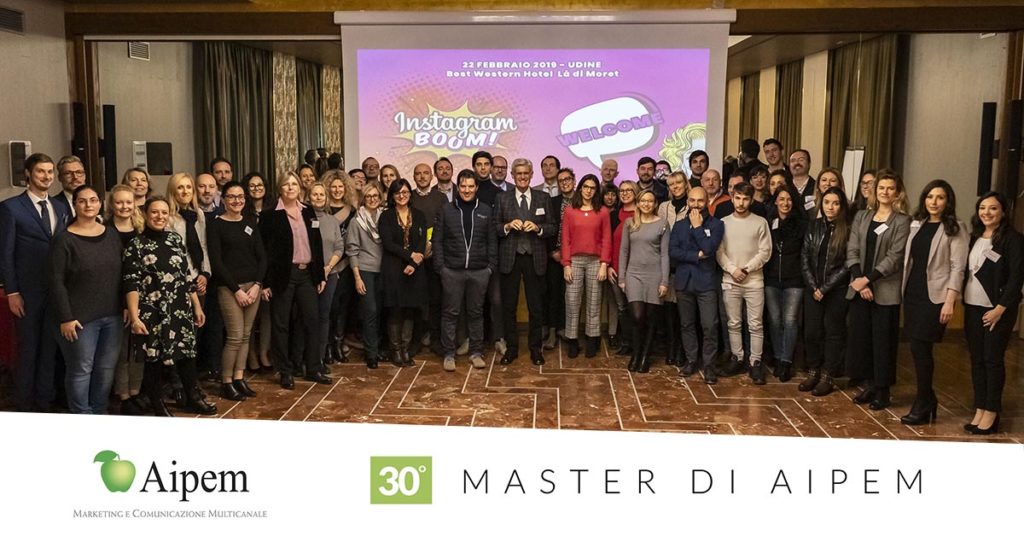 Il boom di Instagram al centro del 30° master Aipem