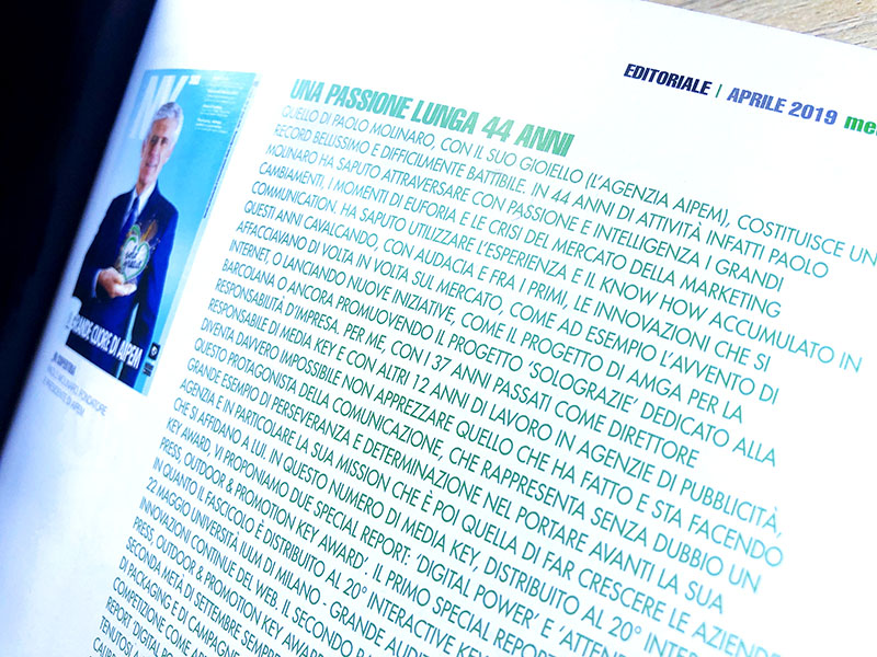 Aipem, agenzia di comunicazione di Udine su Media Key