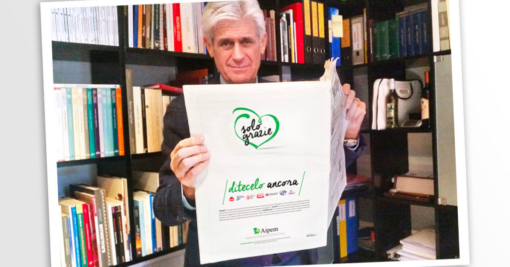 Aipem e il progetto di comunicazione solidale SoloGrazie